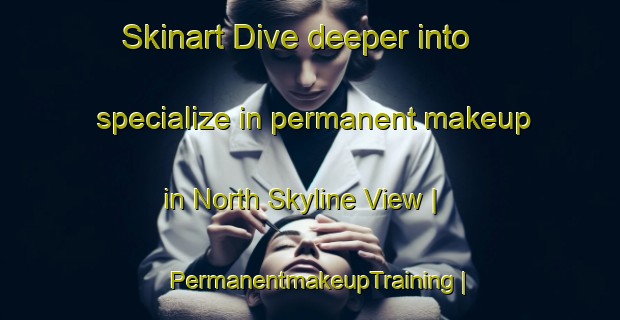 Skinart Dive deeper into specialize in permanent makeup in North Skyline View | PermanentmakeupTraining | PermanentmakeupClasses | SkinartTraining-United States